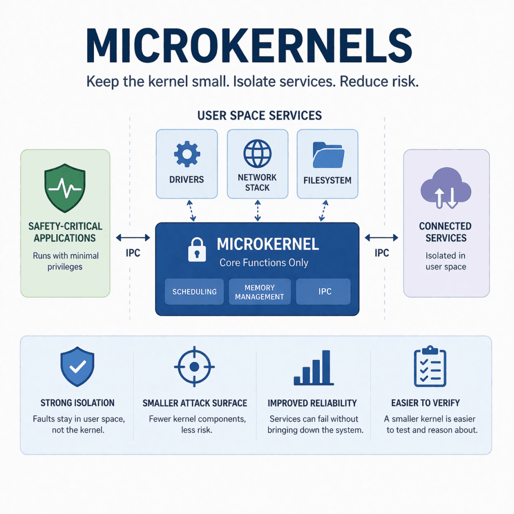 Microkernel Architecture in Medical Device Cybersecurity, Explained